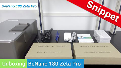 BeNano 180 zeta pro unboxing video